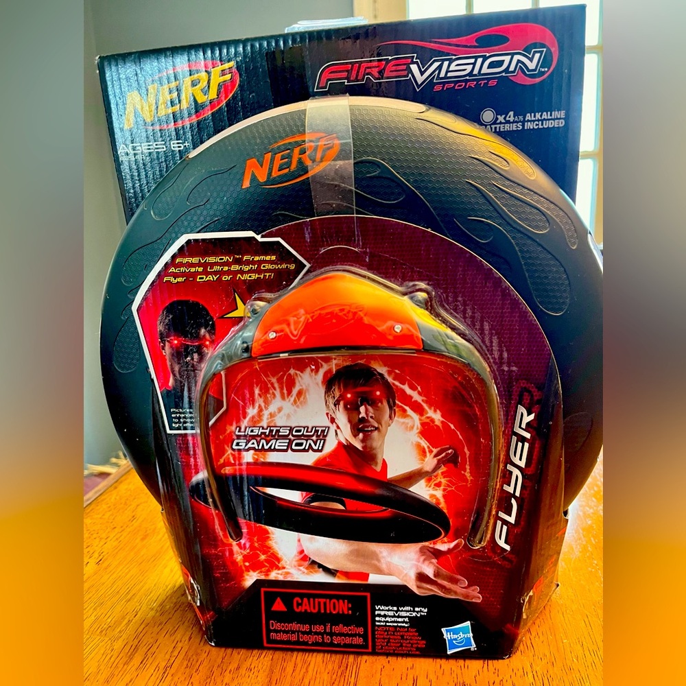 Nerf Fire Vision Frisbee